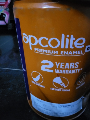 Apcolite paint