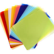 Transparent Color Sheets