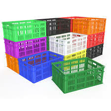 plastic crates