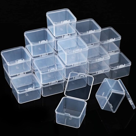 Transparent Plastic Container