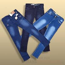 Men Dobby Jeans