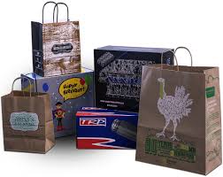 Printed Packaging items.