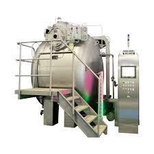 HTHP HORIZONTAL TUBULAR DYEING MACHINE.