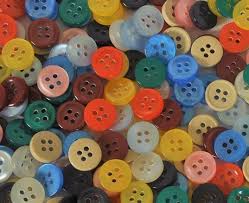 Polyester buttons