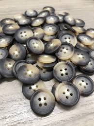 Polyester buttons
