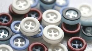 Polyester buttons