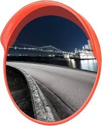 Circular Polycarbonate Convex Mirror
