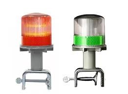Solar Traffic Blinker Light Set