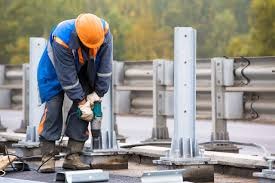 Metal Beam Crash Barrier