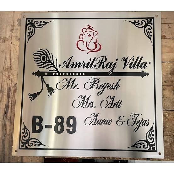 Stainless Steel (Ss) Nameplates