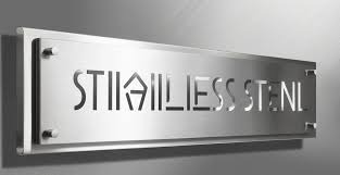 Stainless Steel Sign Board