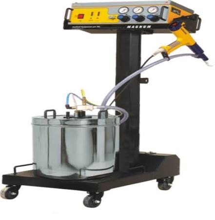 Powder coating machine
