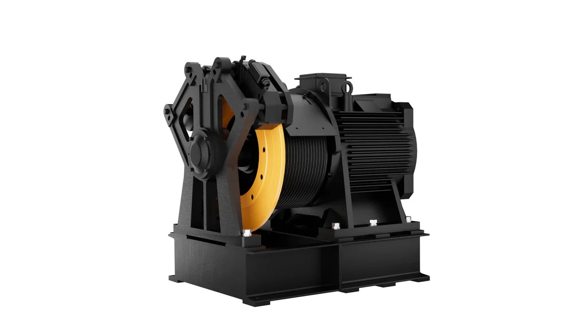 Gearless Elevator Traction Machine