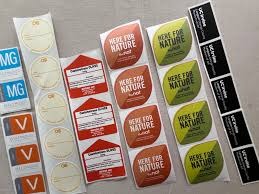 paper labels & badges