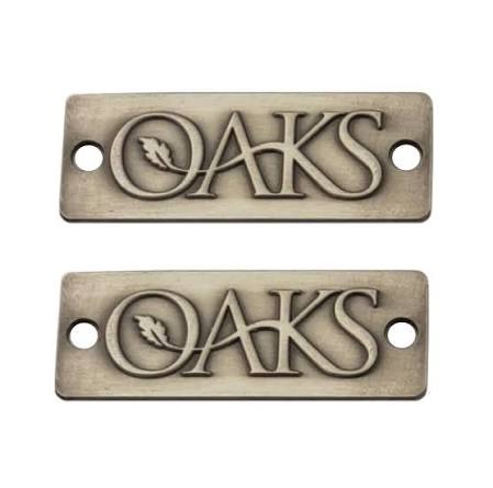Metal Name Tags.