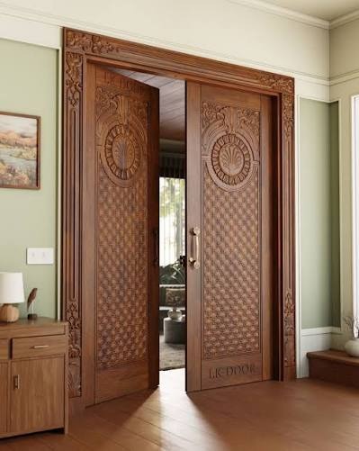 wooden door