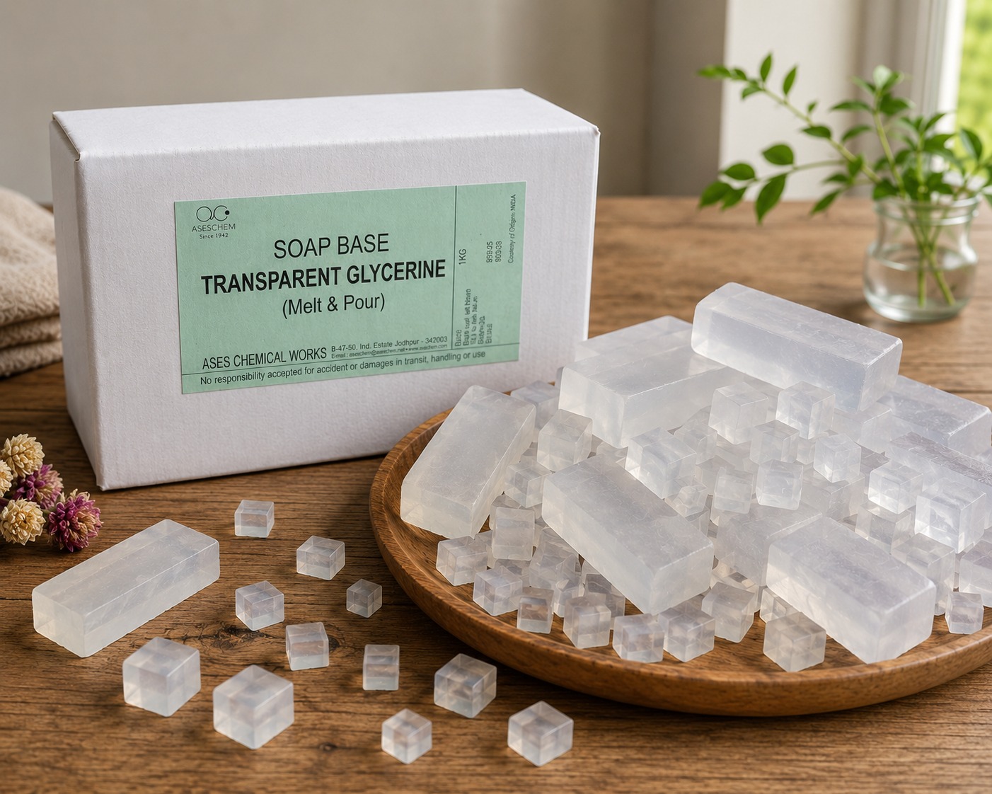 Transparent Glycerin Soap Base
