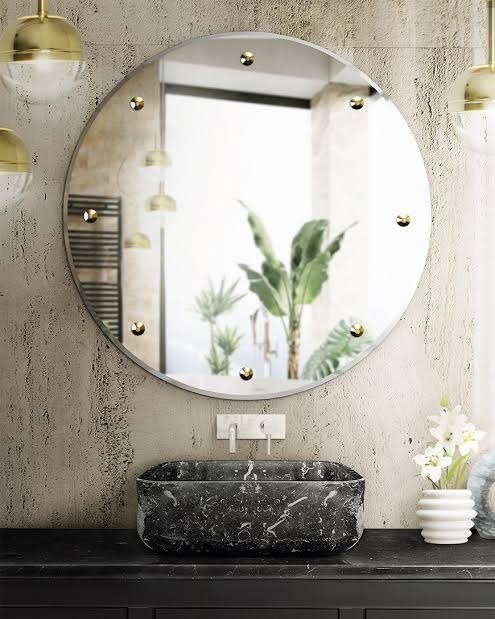 designer bathroom mirrors.