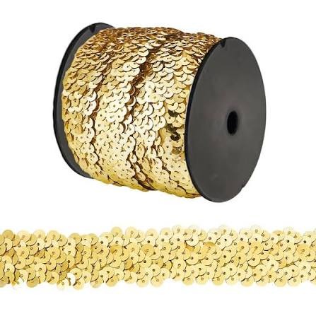 metallic stretch sequin