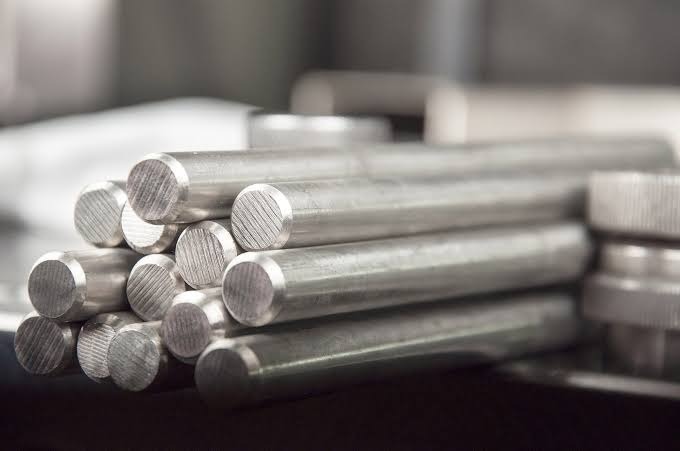 Silver Steel Rods